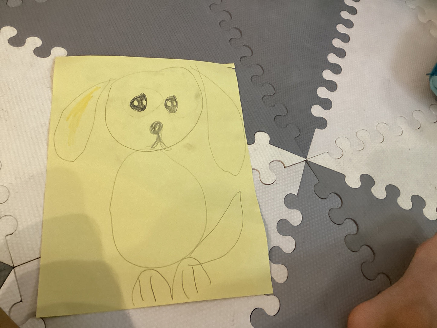 Cute dog drawing